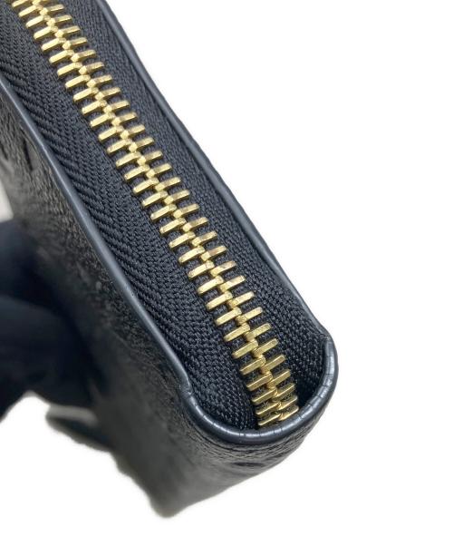 LOUIS VUITTON（ルイ ヴィトン）LOUIS VUITTON (ルイ ヴィトン) ラウンドファスナー財布　LOUIS VUITTON（ルイヴィトン）　M60171　モノグラム　ポルトフォイユ・クレマンス　SP2127 ブラックの古着・服飾アイテム