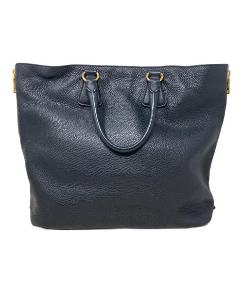 PRADA（プラダ）PRADA (プラダ) 2WAYバッグ　PRADA(プラダ) ヴィッテロダイノ ブラックの古着・服飾アイテム