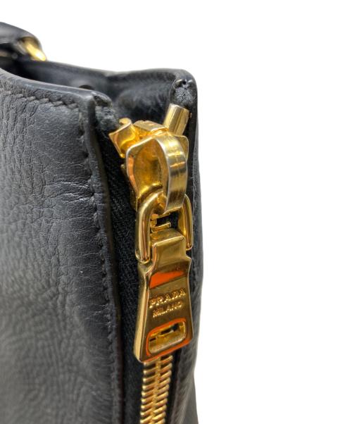 PRADA（プラダ）PRADA (プラダ) 2WAYバッグ　PRADA(プラダ) ヴィッテロダイノ ブラックの古着・服飾アイテム