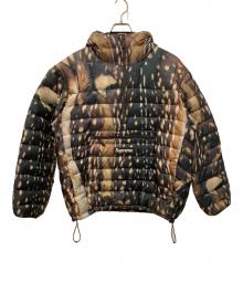SUPREME（シュプリーム）の古着「Micro Down Half Zip Pullover」｜ブラウン