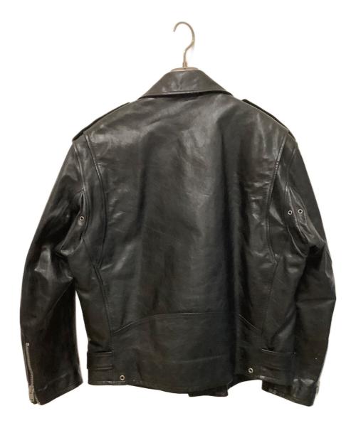 Saint Laurent Paris（サンローランパリ）Saint Laurent Paris (サンローランパリ) SAINT LAURENT  レザージャケット ブラック サイズ:52の古着・服飾アイテム