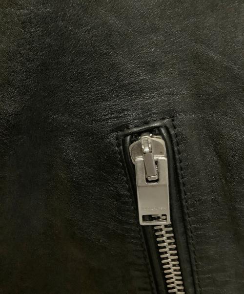 Saint Laurent Paris（サンローランパリ）Saint Laurent Paris (サンローランパリ) SAINT LAURENT  レザージャケット ブラック サイズ:52の古着・服飾アイテム