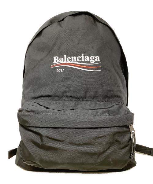 BALENCIAGA（バレンシアガ）BALENCIAGA (バレンシアガ) リュック　BALENCIAGA（バレンシアガ）　459744 1000 A 002123　エクスプローラ ブラックの古着・服飾アイテム