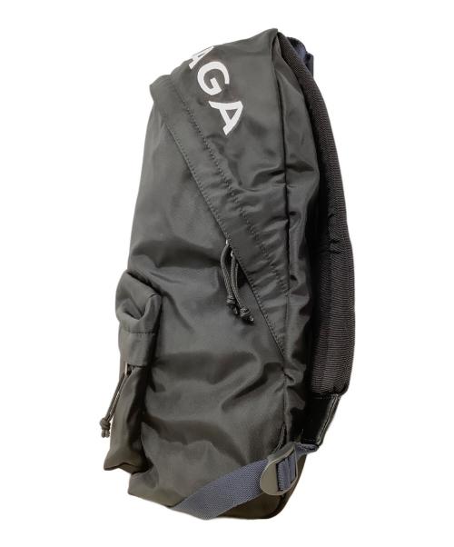BALENCIAGA（バレンシアガ）BALENCIAGA (バレンシアガ) ロゴプリント ナイロン リュック　BALENCIAGA（バレンシアガ）507460 1090　Z 535269 ブラックの古着・服飾アイテム