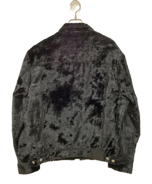 SUPREME（シュプリーム）Supreme (シュプリーム) fuzzy pile trucker jacket ブラック サイズ:SIZE XLの古着・服飾アイテム