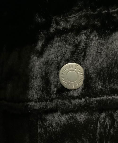 SUPREME（シュプリーム）Supreme (シュプリーム) fuzzy pile trucker jacket ブラック サイズ:SIZE XLの古着・服飾アイテム