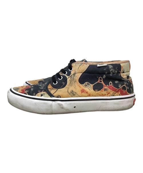 VANS（ヴァンズ）VANS Andres Serrano SUPREME (シュプリーム) スニーカー　VANS（ヴァンズ）　Andres Serrano（アンドレスセラーノ）　Supreme（シュプリーム）　	721454 ベージュ サイズ:28の古着・服飾アイテム