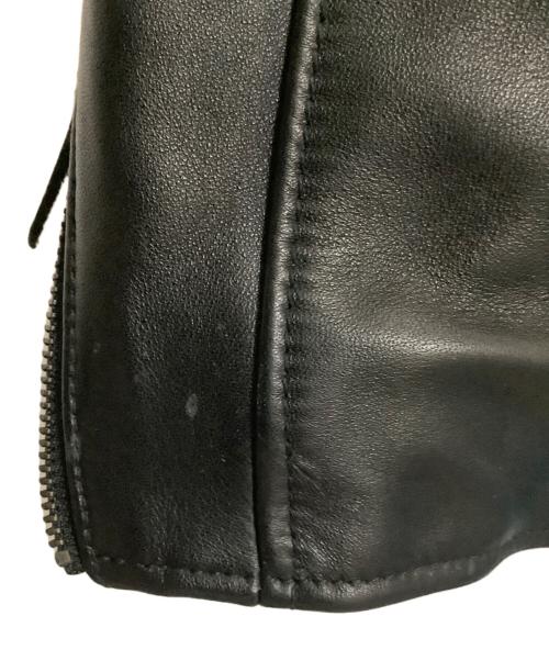 MONKEY TIME（モンキータイム）MONKEY TIME (モンキータイム) ダブルライダースジャケット ブラック サイズ:XLの古着・服飾アイテム