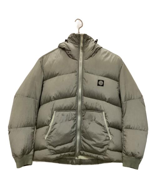 STONE ISLAND（ストーンアイランド）STONE ISLAND (ストーンアイランド) STONE ISLAND  ダウンジャケット グレー サイズ:ＸＬの古着・服飾アイテム