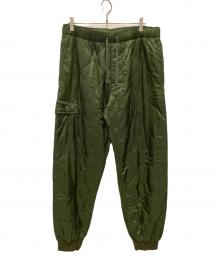 WTAPS（ダブルタップス）の古着「キルティングパンツ」｜カーキ