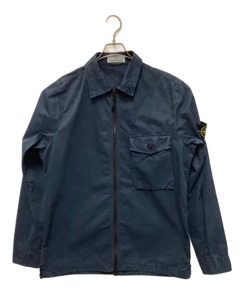 STONE ISLAND（ストーンアイランド）STONE ISLAND (ストーンアイランド) STONE ISLAND　ジャケット ブルー サイズ:Ｌの古着・服飾アイテム