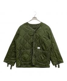 WTAPS（ダブルタップス）の古着「キルティングジャケット」｜カーキ