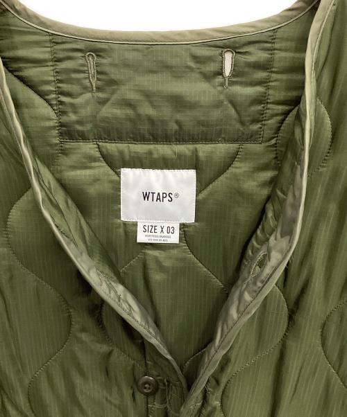 WTAPS（ダブルタップス）WTAPS (ダブルタップス) キルティングジャケット カーキ サイズ:SIZE X 03の古着・服飾アイテム