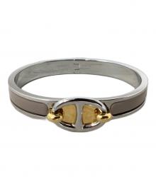 HERMES（エルメス）の古着「ブレスレット HERMES(エルメス)　ミニクリックシェーヌダンクル　FI 02 73」｜ベージュ
