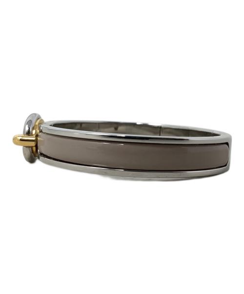 HERMES（エルメス）HERMES (エルメス) ブレスレット HERMES(エルメス)　ミニクリックシェーヌダンクル　FI 02 73 ベージュの古着・服飾アイテム