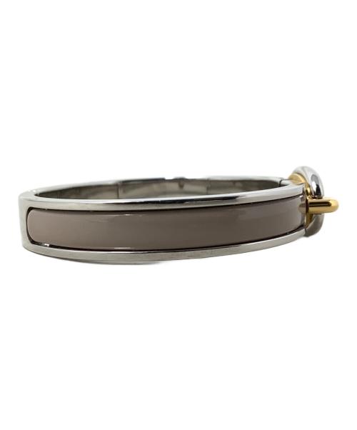 HERMES（エルメス）HERMES (エルメス) ブレスレット HERMES(エルメス)　ミニクリックシェーヌダンクル　FI 02 73 ベージュの古着・服飾アイテム