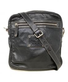 GUCCI（グッチ）の古着「ショルダーバッグ　GUCCI（グッチ）　201451　クレスト　1669」｜ブラック
