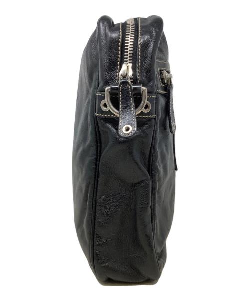 GUCCI（グッチ）GUCCI (グッチ) ショルダーバッグ　GUCCI（グッチ）　201451　クレスト　1669 ブラックの古着・服飾アイテム