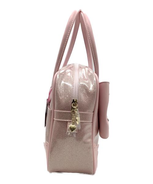 Angelic Pretty（アンジェリックプリティー）Angelic Pretty (アンジェリックプリティー) グリッターリボントートバッグ　Angelic Pretty（アンジェリックプリティー） ピンク 未使用品の古着・服飾アイテム
