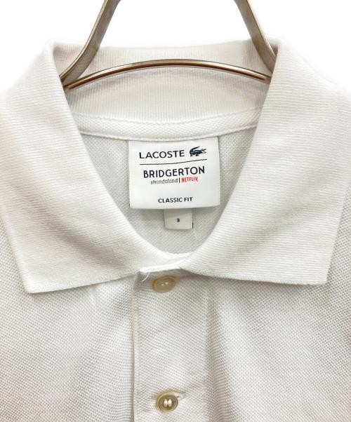 LACOSTE（ラコステ）LACOSTE (ラコステ) ポロシャツ　LACOSTE（ラコステ）PH7057-10 ホワイト サイズ:Lの古着・服飾アイテム