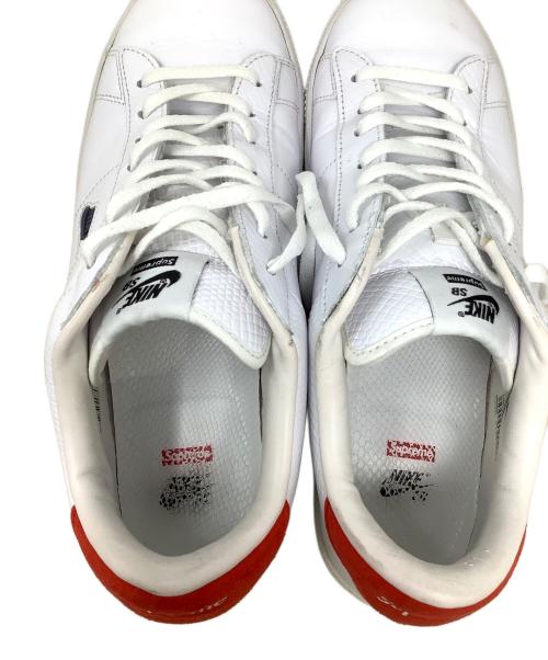 NIKE（ナイキ）NIKE (ナイキ) SUPREME (シュプリーム) NIKE（ナイキ）　Supreme（シュプリーム）　556045-146 レッド×ホワイト サイズ:26.5の古着・服飾アイテム