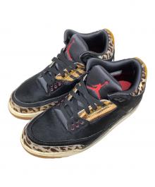 NIKE（ナイキ）の古着「AIR JORDAN3 RETRO SE "Animal Instinct/Safari"」｜ブラック