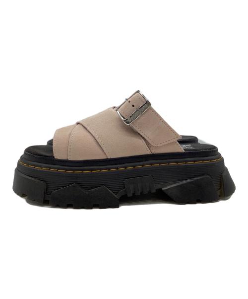 Dr.Martens（ドクターマーチン）Dr.Martens (ドクターマーチン) MATTISON SLIDE　Dr.Martens（ドクターマーチン）　41108650 ブラック×ピンク サイズ:22の古着・服飾アイテム