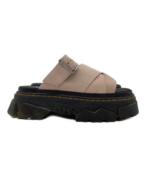Dr.Martens（ドクターマーチン）Dr.Martens (ドクターマーチン) MATTISON SLIDE　Dr.Martens（ドクターマーチン）　41108650 ブラック×ピンク サイズ:22の古着・服飾アイテム