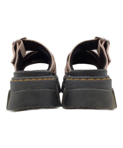 Dr.Martens（ドクターマーチン）Dr.Martens (ドクターマーチン) MATTISON SLIDE　Dr.Martens（ドクターマーチン）　41108650 ブラック×ピンク サイズ:22の古着・服飾アイテム