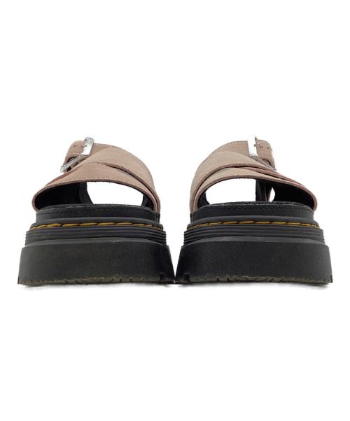Dr.Martens（ドクターマーチン）Dr.Martens (ドクターマーチン) MATTISON SLIDE　Dr.Martens（ドクターマーチン）　41108650 ブラック×ピンク サイズ:22の古着・服飾アイテム