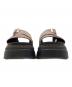 中古・古着 Dr.Martens (ドクターマーチン) MATTISON SLIDE　Dr.Martens（ドクターマーチン）　41108650 ブラック×ピンク サイズ:22：7000円