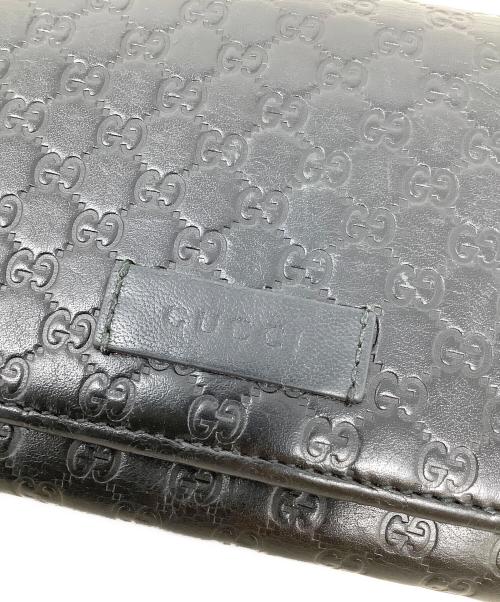 GUCCI（グッチ）GUCCI (グッチ) GUCCI（グッチ）　449396　マイクログッチシマ　 ブラックの古着・服飾アイテム