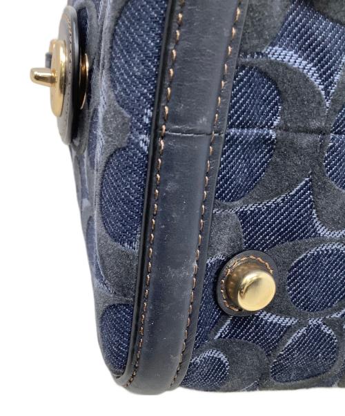 COACH（コーチ）COACH (コーチ) コーチ F39920 シグネチャー ハンドバッグ キャンバスの古着・服飾アイテム