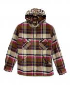 Hysteric Glamourヒステリックグラマー）の古着「CIRCLE GIRL フーデッドCPO」｜マルチカラー