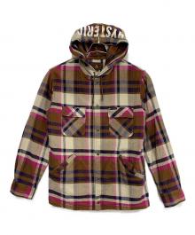 Hysteric Glamour（ヒステリックグラマー）の古着「CIRCLE GIRL フーデッドCPO」｜マルチカラー