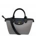 LONGCHAMP（ロンシャン）の古着「2WAYバッグ」｜ブラック×グレー