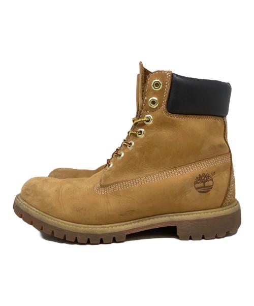 Timberland（ティンバーランド）Timberland (ティンバーランド) 6インチプレミアムウォータープルーフブーツ Timberland(ティンバーランド)　10061 ブラウン サイズ:27.5の古着・服飾アイテム