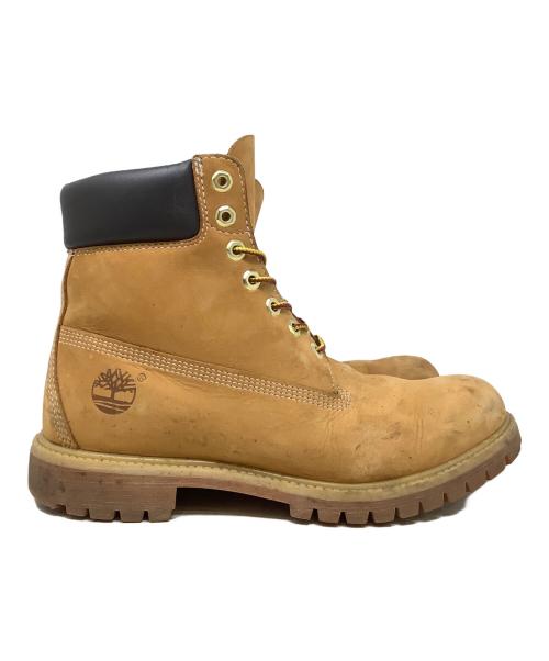 Timberland（ティンバーランド）Timberland (ティンバーランド) 6インチプレミアムウォータープルーフブーツ Timberland(ティンバーランド)　10061 ブラウン サイズ:27.5の古着・服飾アイテム