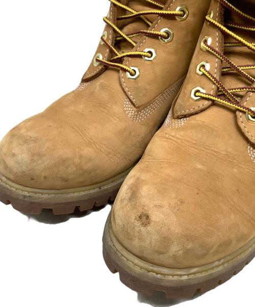 Timberland（ティンバーランド）Timberland (ティンバーランド) 6インチプレミアムウォータープルーフブーツ Timberland(ティンバーランド)　10061 ブラウン サイズ:27.5の古着・服飾アイテム