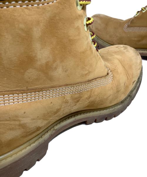 Timberland（ティンバーランド）Timberland (ティンバーランド) 6インチプレミアムウォータープルーフブーツ Timberland(ティンバーランド)　10061 ブラウン サイズ:27.5の古着・服飾アイテム
