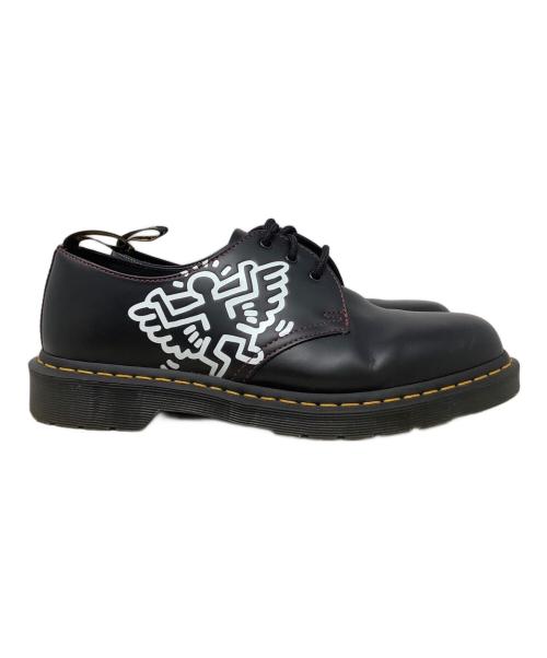 Dr.Martens（ドクターマーチン）Dr.Martens (ドクターマーチン) Keith Haring (キースヘリング) シューズ　Dr.Martens（ドクターマーチン）　Keith Haring（キースヘリング）　1461 KHICN ブラック サイズ:27.5の古着・服飾アイテム