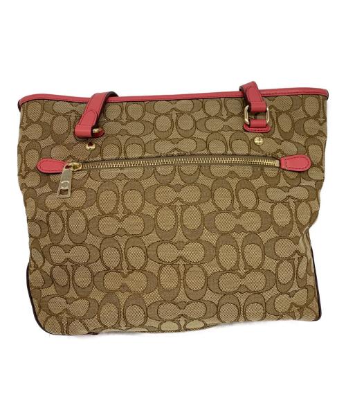 COACH（コーチ）COACH (コーチ) トートバッグ ベージュの古着・服飾アイテム