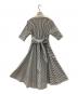 JENNE (ジェンヌ) 半袖ワンピース　JENNE　（ジェンヌ）IWA25SS-OP01 ホワイト×ブラック サイズ:S：15000円