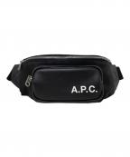 A.P.C.アーペーセー）の古着「ボディバッグ　A.P.C.（アーペーセー）」｜ブラック