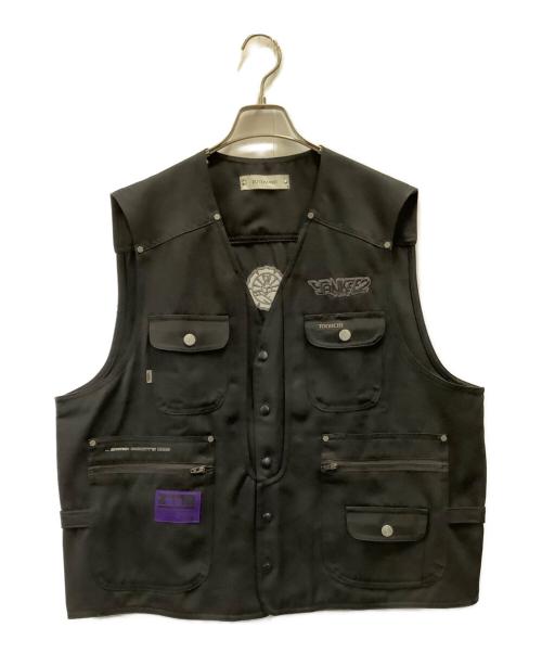 ZUTOMAYO（ズトマヨ）ZUTOMAYO (ズトマヨ) 寅壱 ARMY VEST ミリタリーベスト　ZUTOMAY　（ズトマヨ） ブラック サイズ:記載なしの古着・服飾アイテム