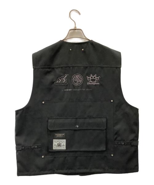 ZUTOMAYO（ズトマヨ）ZUTOMAYO (ズトマヨ) 寅壱 ARMY VEST ミリタリーベスト　ZUTOMAY　（ズトマヨ） ブラック サイズ:記載なしの古着・服飾アイテム