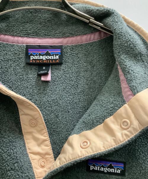 Patagonia（パタゴニア）Patagonia (パタゴニア) ライトウェイトシンチラスナップ グレー サイズ:Ｍの古着・服飾アイテム