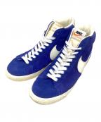 NIKEナイキ）の古着「ハイカットスニーカー　NIKE（ナイキ）　BLAZER HI SUEDE　344344-411」｜ブルー