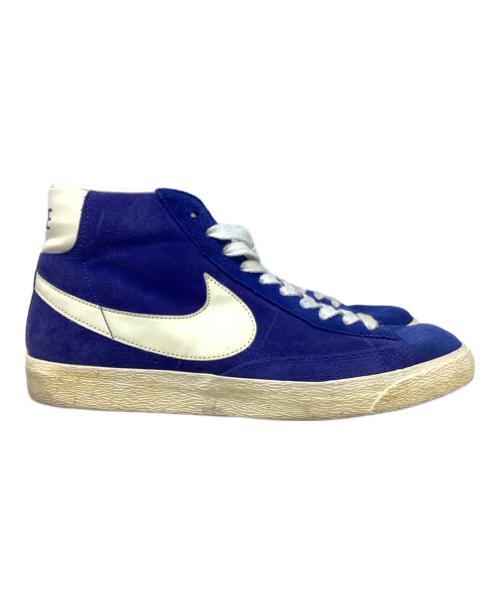 NIKE（ナイキ）NIKE (ナイキ) ハイカットスニーカー　NIKE（ナイキ）　BLAZER HI SUEDE　344344-411 ブルー サイズ:28の古着・服飾アイテム