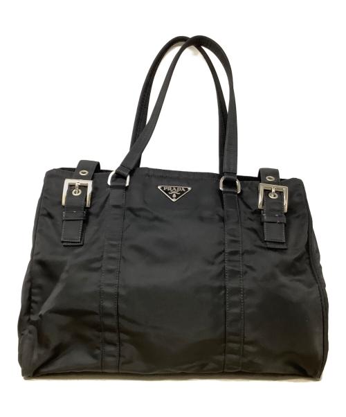PRADA（プラダ）PRADA (プラダ) トートバッグ　PRADA（プラダ）117 ブラックの古着・服飾アイテム